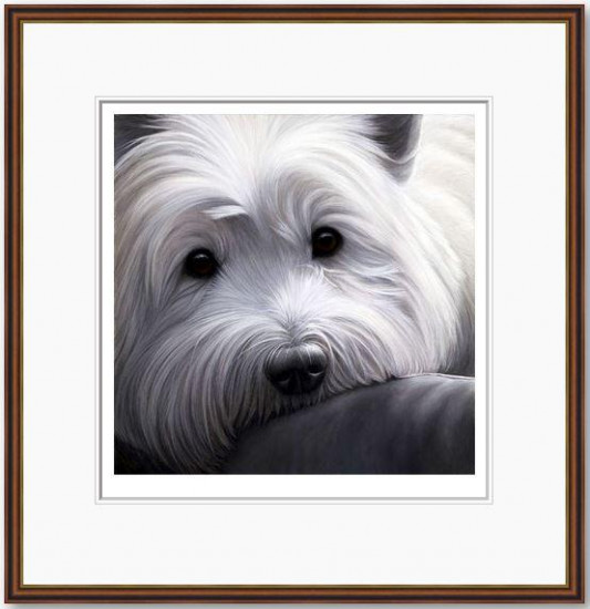 Dog Tired Series - West Highland Terrier