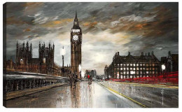On Westminster Bridge - Box Canvas