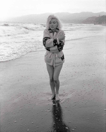 Lost in Thought, Santa Monica Beach, 1962