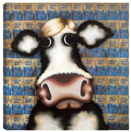 Milk Cartons - Homage To Warhol - Box Canvas