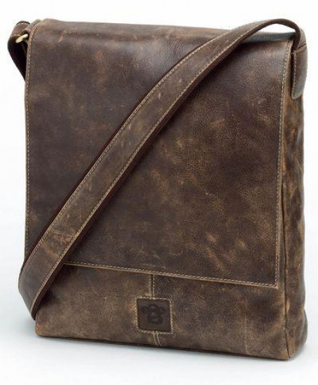 Leather Messenger Bag