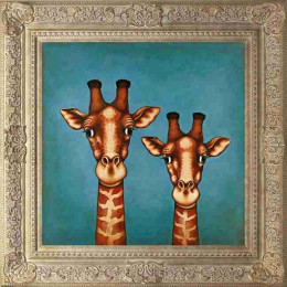 Dizzy Heights - Ornate Frame - Framed