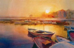 Sunset Kas - Framed