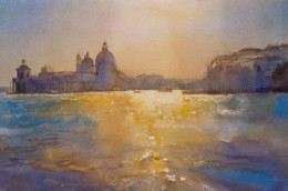 Venice Sunlight On Water - Print