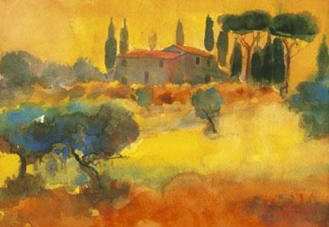 Evening, Tuscany - Print only