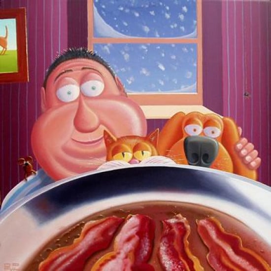 Bacon Buddies - Original - Box Canvas Bacon Buddies - Original - Box Canvas