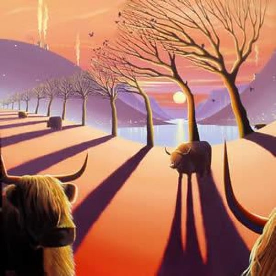 How Now Brown Cow - Original - Box Canvas How Now Brown Cow - Original - Box Canvas