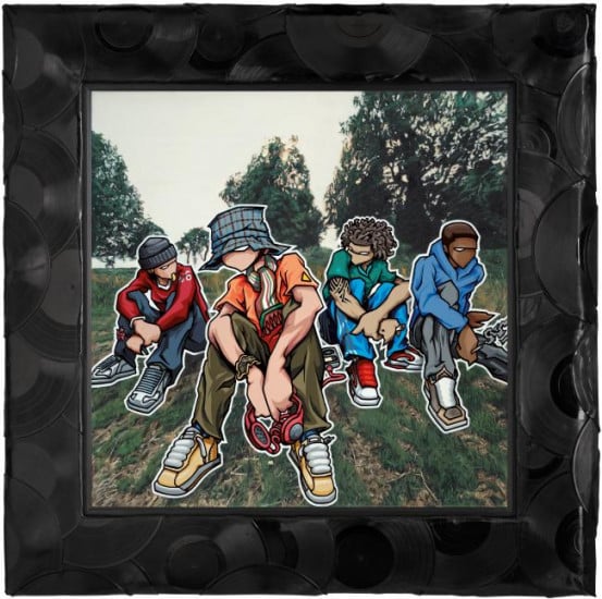 City Anthems - Canvas - Framed City Anthems - Canvas - Framed