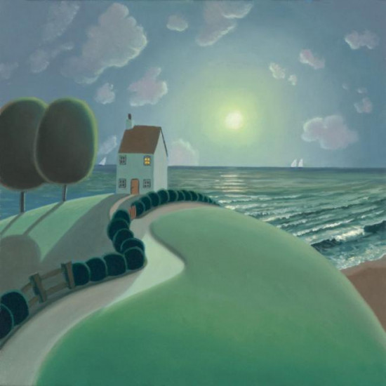 The House By The Sea - Canvas With Slip The House By The Sea - Canvas With Slip