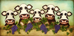 Herd It Through The Grapevine - Box Canvas