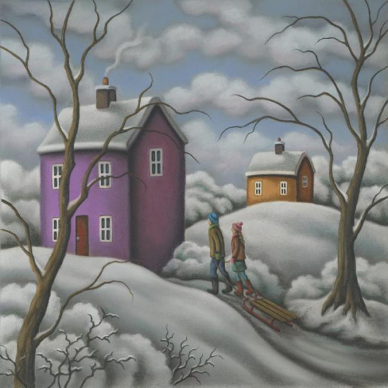 Snowbound - Mounted