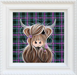 Highland Girl - Framed