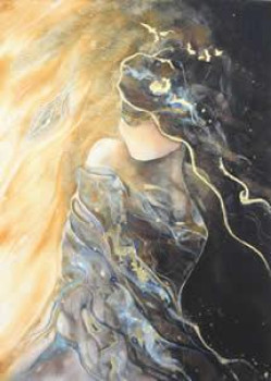 Golden Shadows II - Mounted