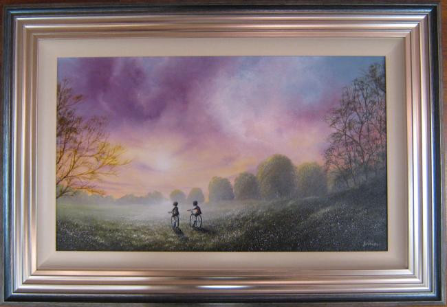 Purple Haze - Original - Framed