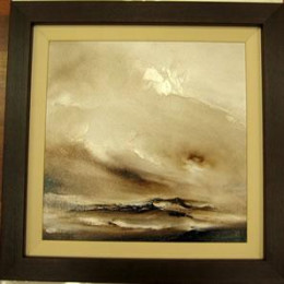 Hidden Place II - Original - Black Framed