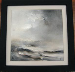 Hidden Place I - Original - Black Framed