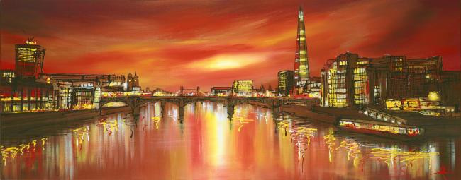 Towering Shard - Box Canvas