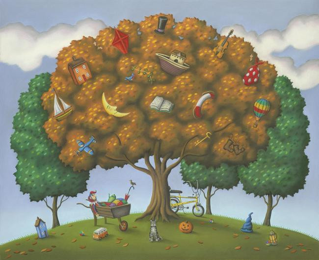 The Golden Tree - Remarqued Edition - Mounted The Golden Tree - Remarqued Edition - Mounted
