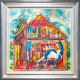 Alice In William Rabbits House - Deluxe - Framed