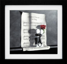 Always & Forever - 3D High Gloss Resin - Framed