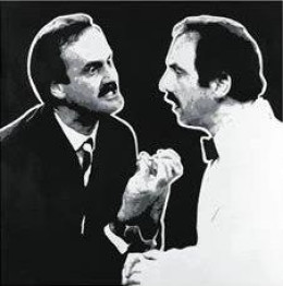Que? (Fawlty Towers) - Mounted