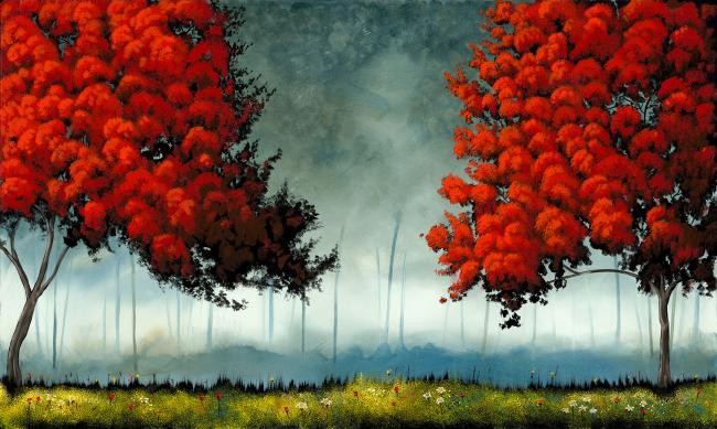 Wild Flower Carpet - Box Canvas