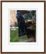 In The Driving Seat - Dark Wood Framed