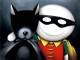 Catman And Robin - Standard Edition - Mounted