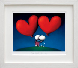 Two Hearts One Love - Framed