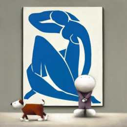 Dogmatic View About Matisse - Mounted