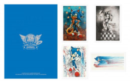 Paul Kenton - Sonic The Hedgehog Sega Portfolio - Print only