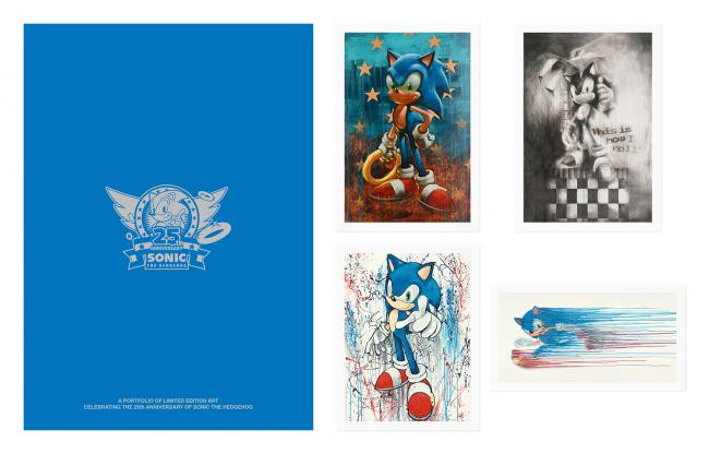 Robert Oxley - Sonic The Hedgehog - 25th Anniversary Portfolio