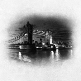 London Nights II - Mounted