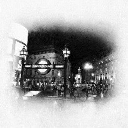London Nights III - Mounted
