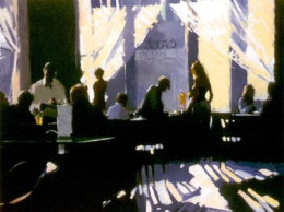 Cafe Europa (Canvas) 