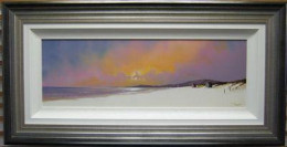 White Sandy Beach - Original - Framed