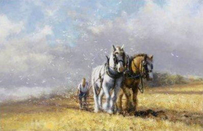 Song of the Plough - Mounted