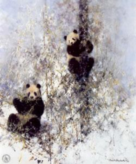 Winter In Wolong - Print only Winter In Wolong - Print only