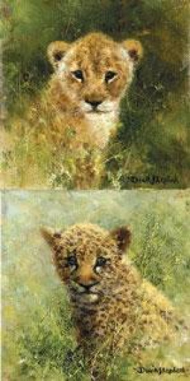 Lion & Leopard Cubs - Mini Collection
