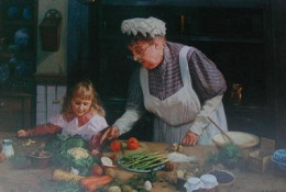 Granny's Kitchen - Print only