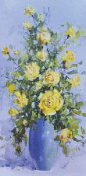 Spring Romance (Roses) - Mounted