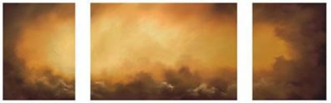 Towards The Light (Triptych) - Mounted Towards The Light (Triptych) - Mounted