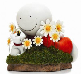 A Smile For All Seasons - Spring - Sculpture