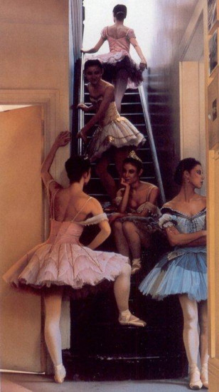 Waiting In The Wings - Mounted Waiting In The Wings - Mounted