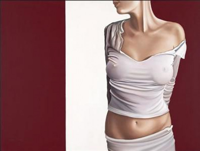 Red Hot - Canvas With Slip Red Hot - Canvas With Slip