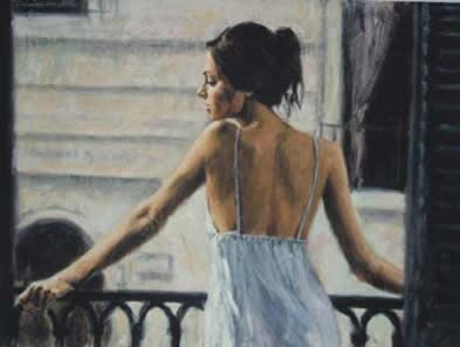 Balcony At Buenos Aires II - Canvas