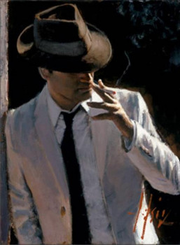 Marcus With Hat And Cigarette - Board Only