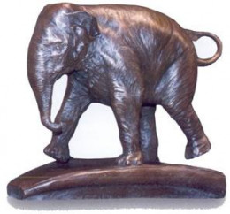 Mothers Love - Elephants - Bronze Resin