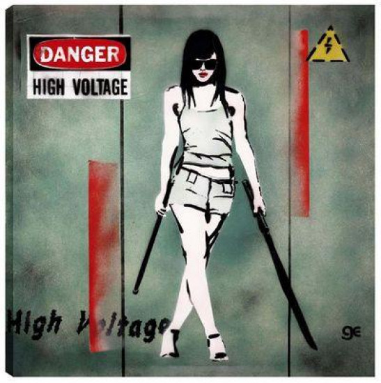 High Voltage - Box Canvas