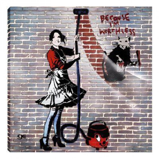 Worthless - Box Canvas Worthless - Box Canvas